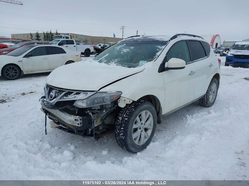 2012 Nissan Murano S/Sl/Le VIN: JN8AZ1MW3CW209673 Lot: 11975102