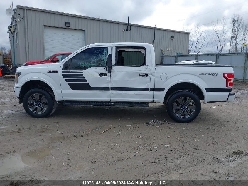 2018 Ford F150 Supercrew VIN: 1FTEW1E50JFD97531 Lot: 11975143