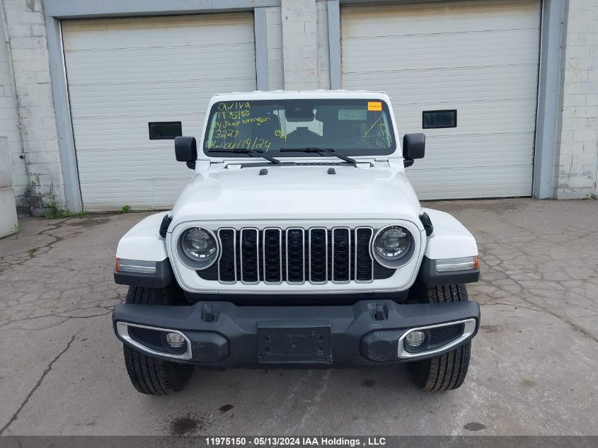 2024 Jeep Wrangler 4-Door Sahara VIN: 1C4PJXEN6RW113227 Lot: 11975150