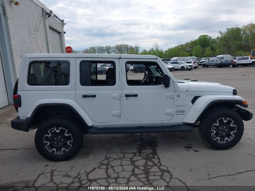 2024 Jeep Wrangler 4-Door Sahara VIN: 1C4PJXEN6RW113227 Lot: 11975150