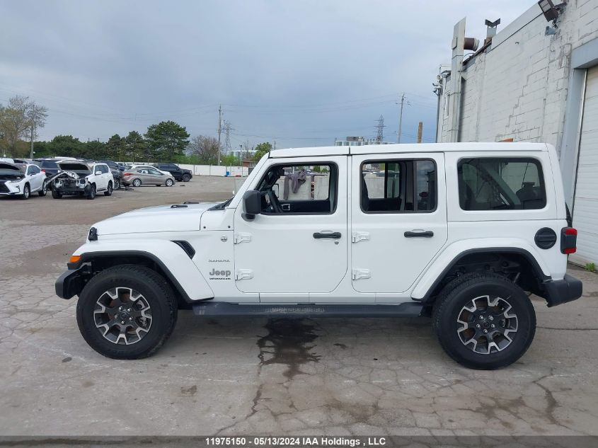 2024 Jeep Wrangler 4-Door Sahara VIN: 1C4PJXEN6RW113227 Lot: 11975150