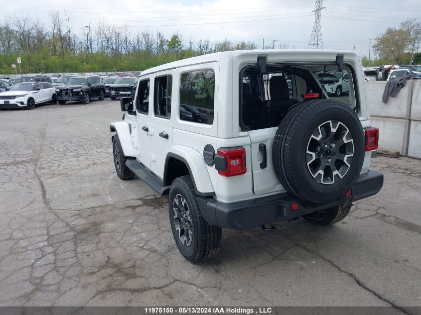 2024 Jeep Wrangler 4-Door Sahara VIN: 1C4PJXEN6RW113227 Lot: 11975150