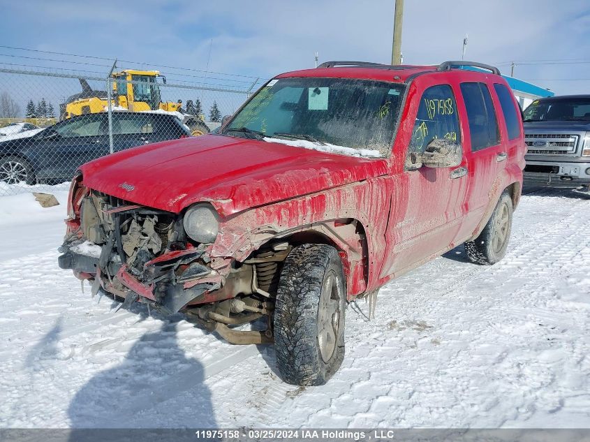 2004 Jeep Liberty Limited Edition VIN: 1J4GL58K04W140622 Lot: 39220437