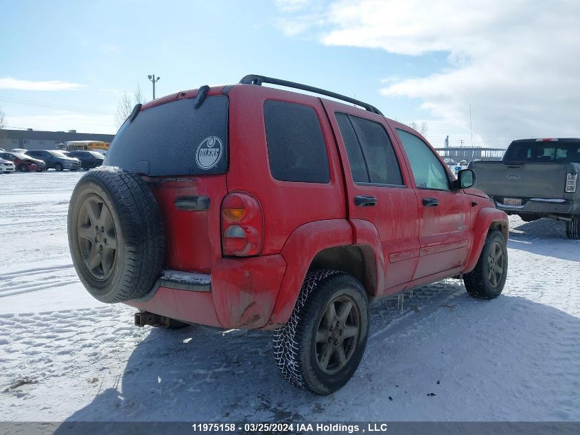 2004 Jeep Liberty Limited Edition VIN: 1J4GL58K04W140622 Lot: 39220437