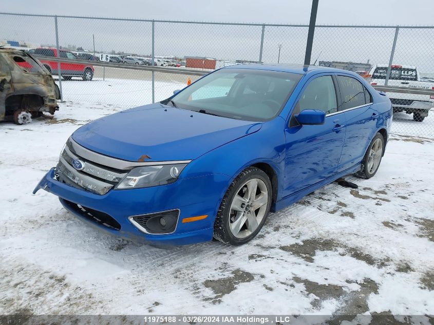 2011 Ford Fusion Sport VIN: 3FAHP0DC9BR282814 Lot: 42101174