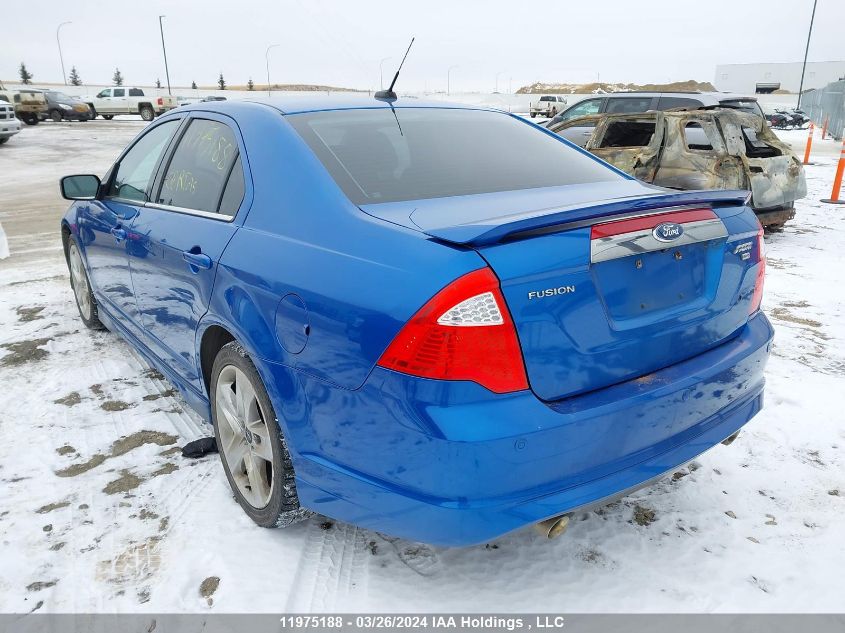 2011 Ford Fusion Sport VIN: 3FAHP0DC9BR282814 Lot: 42101174