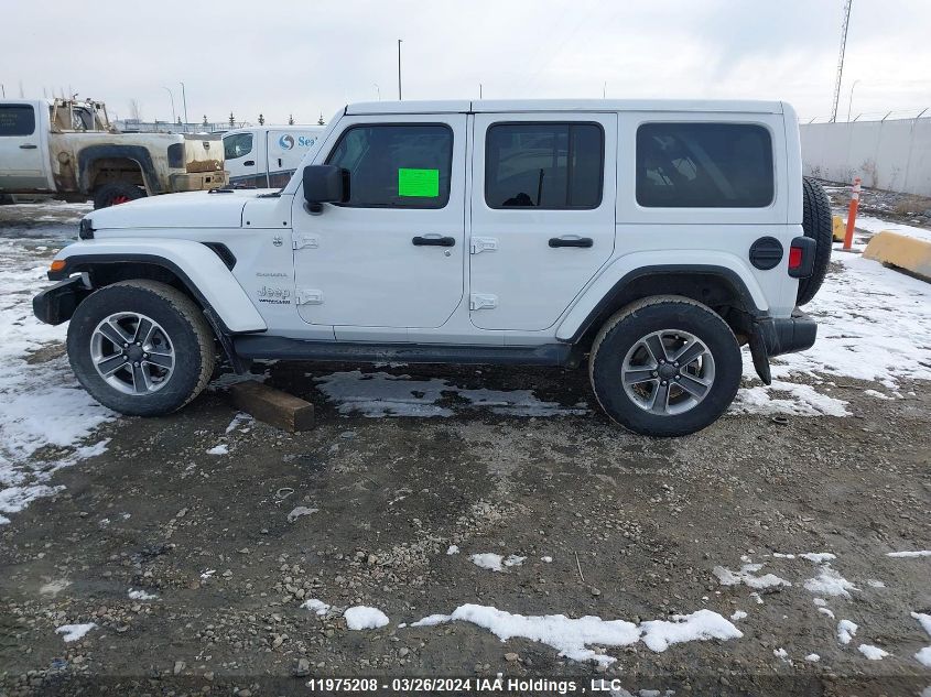 2022 Jeep Wrangler Unlimited Sahara VIN: 1C4HJXEN4NW104136 Lot: 11975208