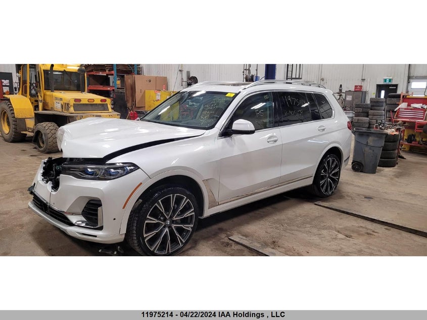 2022 BMW X7 xDrive40I VIN: 5UXCW2C05N9M05629 Lot: 11975214