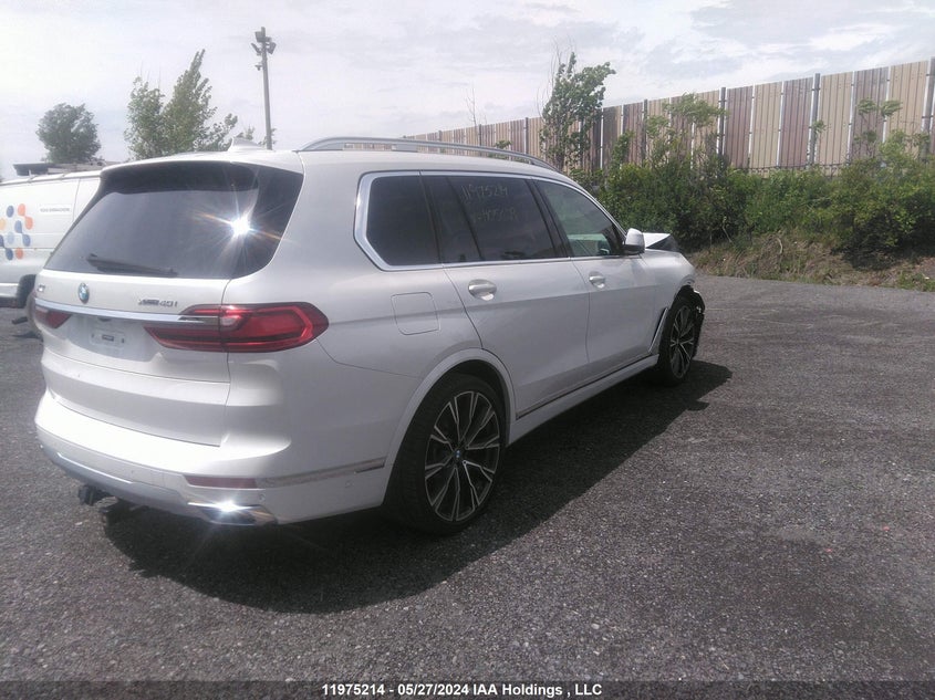2022 BMW X7 xDrive40I VIN: 5UXCW2C05N9M05629 Lot: 11975214