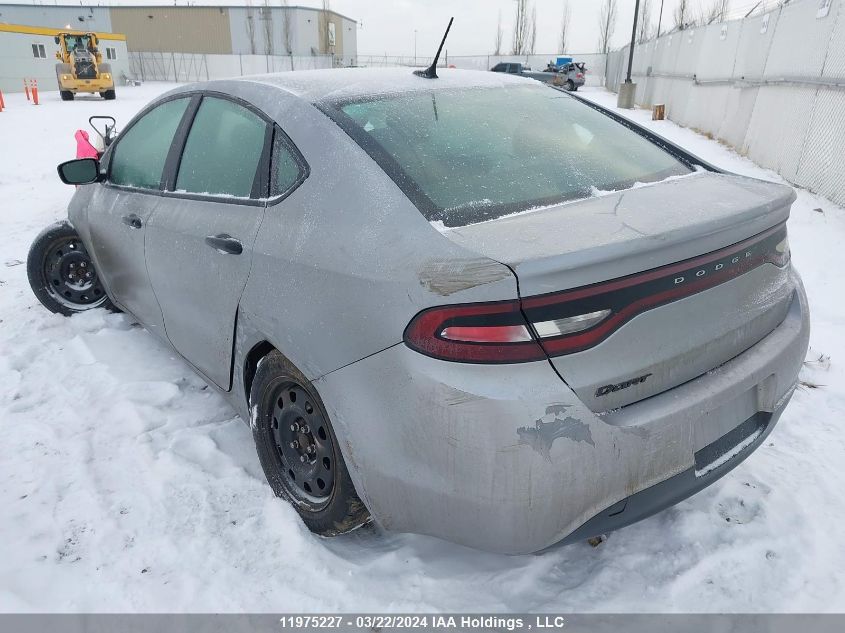 2015 Dodge Dart Se VIN: 1C3CDFAA0FD151423 Lot: 11975227