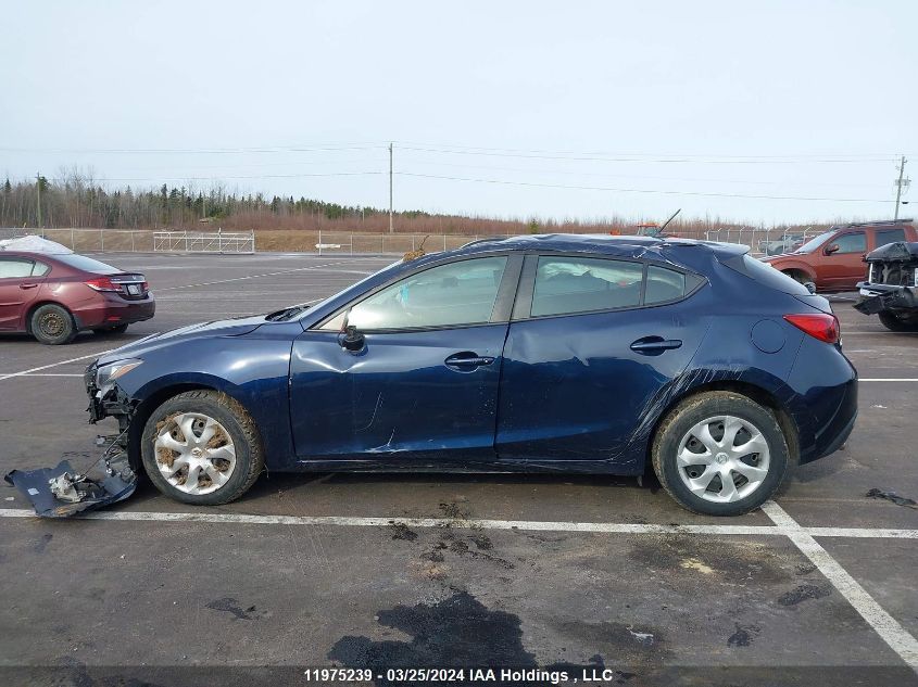 2016 Mazda Mazda3 VIN: 3MZBM1K76GM310834 Lot: 11975239