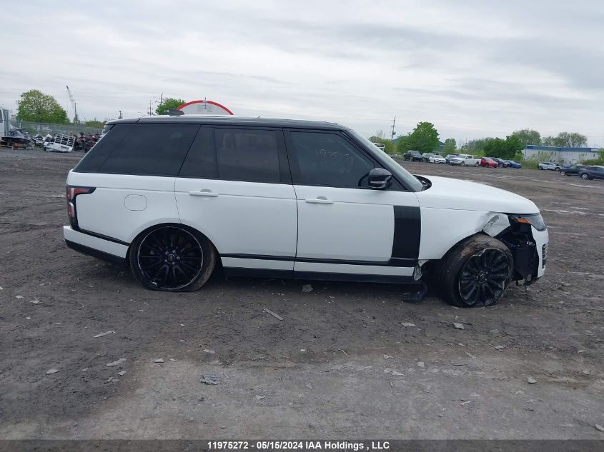 2018 Land Rover Range Rover Supercharged VIN: SALGS2RE8JA381314 Lot: 11975272