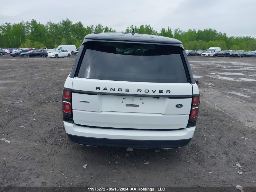 2018 Land Rover Range Rover Supercharged VIN: SALGS2RE8JA381314 Lot: 11975272