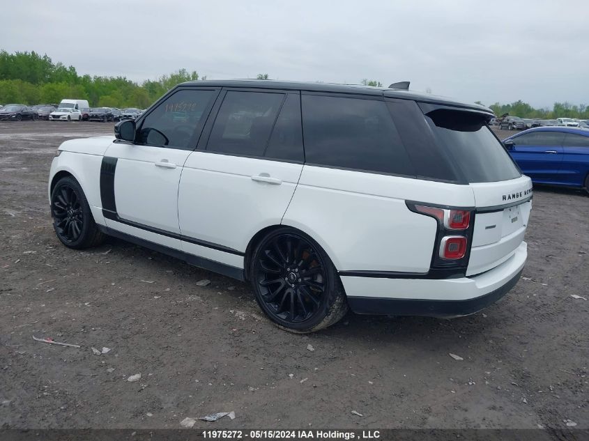 2018 Land Rover Range Rover Supercharged VIN: SALGS2RE8JA381314 Lot: 11975272