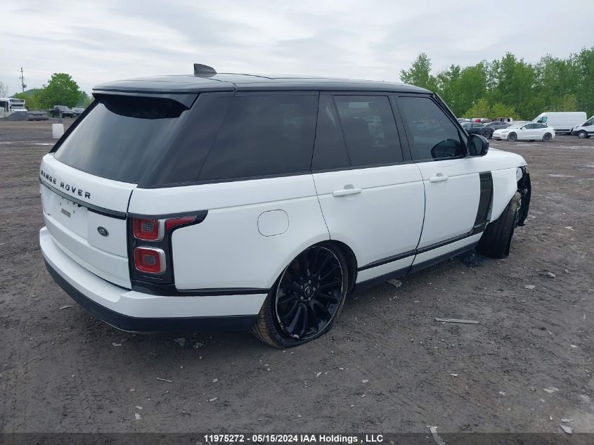 2018 Land Rover Range Rover Supercharged VIN: SALGS2RE8JA381314 Lot: 11975272