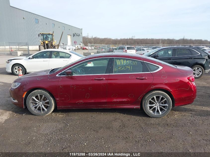 2015 Chrysler 200 VIN: 1C3CCCEG7FN732041 Lot: 11975288