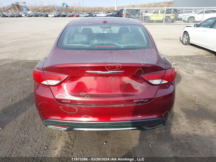 2015 Chrysler 200 VIN: 1C3CCCEG7FN732041 Lot: 11975288