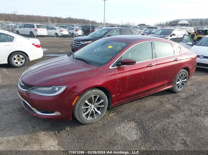 2015 Chrysler 200 VIN: 1C3CCCEG7FN732041 Lot: 11975288