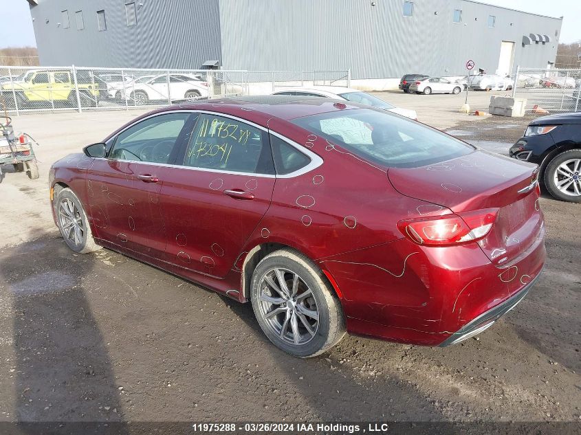 2015 Chrysler 200 VIN: 1C3CCCEG7FN732041 Lot: 11975288