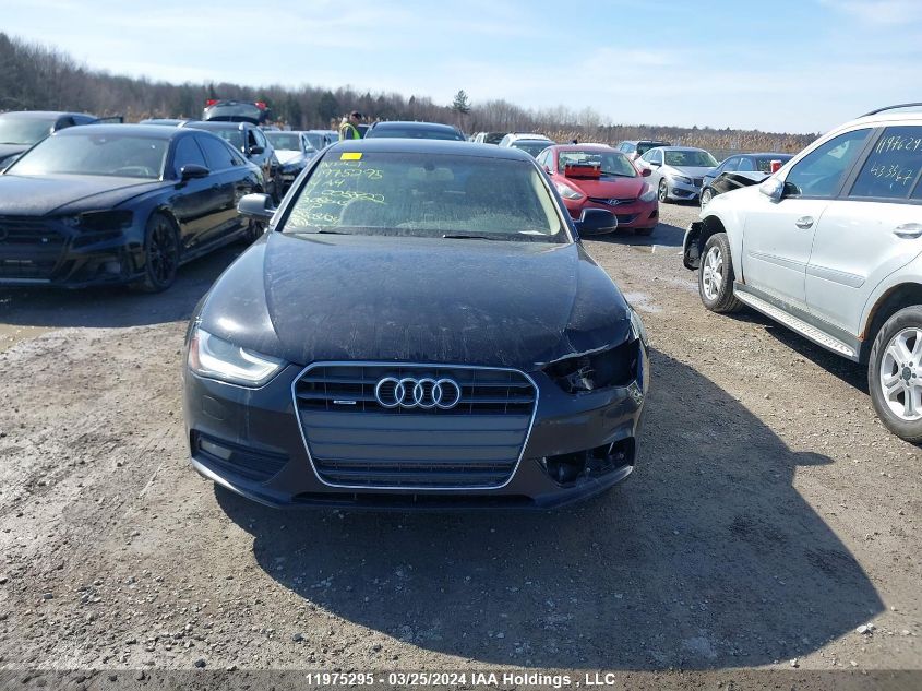 2014 Audi A4 VIN: WAUFFCFL6EN005822 Lot: 11975295