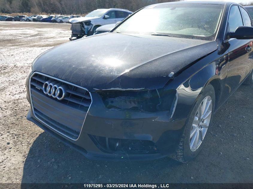 2014 Audi A4 VIN: WAUFFCFL6EN005822 Lot: 11975295