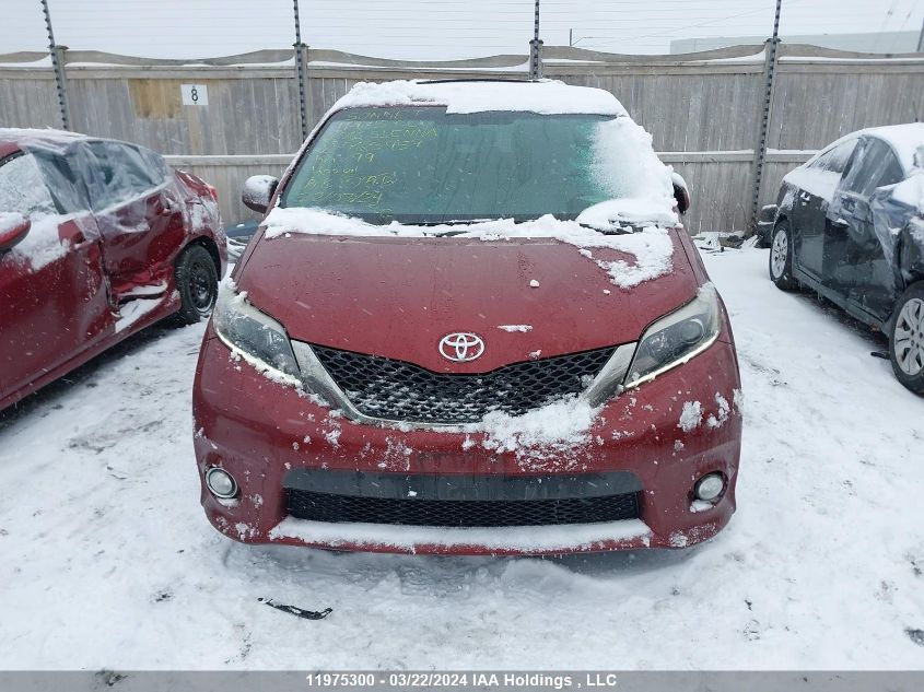 2016 Toyota Sienna Se 8 Passenger VIN: 5TDXK3DC4GS765959 Lot: 11975300