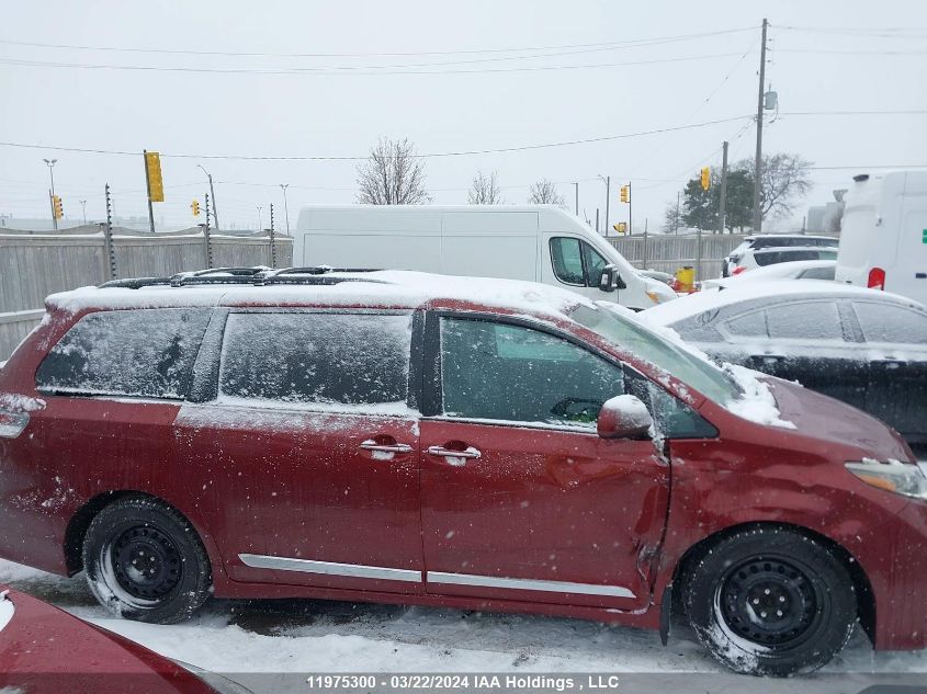 2016 Toyota Sienna Se 8 Passenger VIN: 5TDXK3DC4GS765959 Lot: 11975300