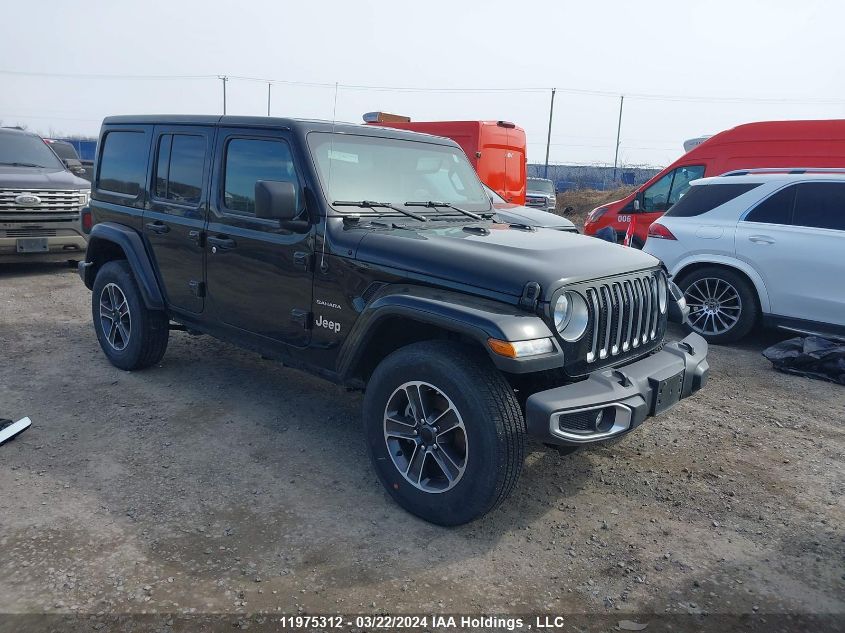 2023 Jeep Wrangler Sahara VIN: 1C4HJXEG4PW606987 Lot: 11975312