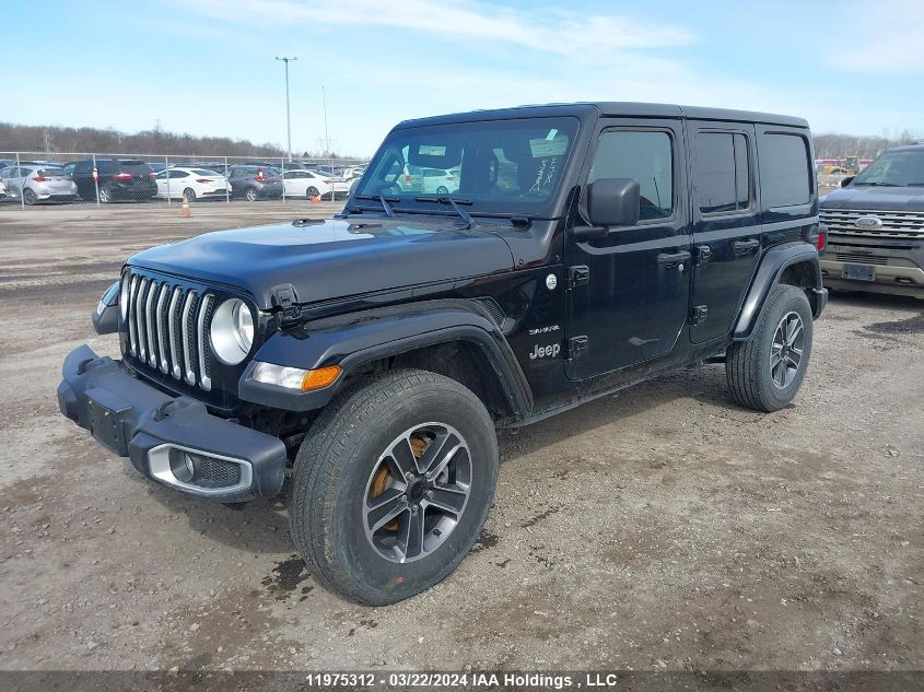 2023 Jeep Wrangler Sahara VIN: 1C4HJXEG4PW606987 Lot: 11975312