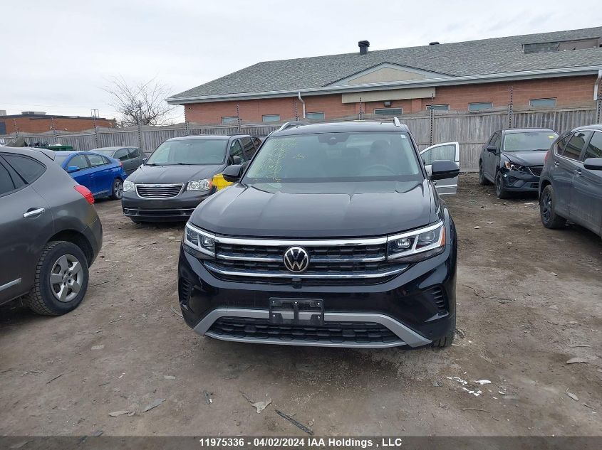 2021 Volkswagen Atlas Sel Premium VIN: 1V2TR2CA6MC594843 Lot: 11975336