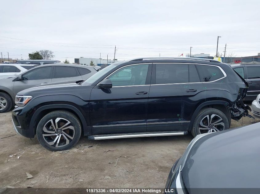 2021 Volkswagen Atlas Sel Premium VIN: 1V2TR2CA6MC594843 Lot: 11975336