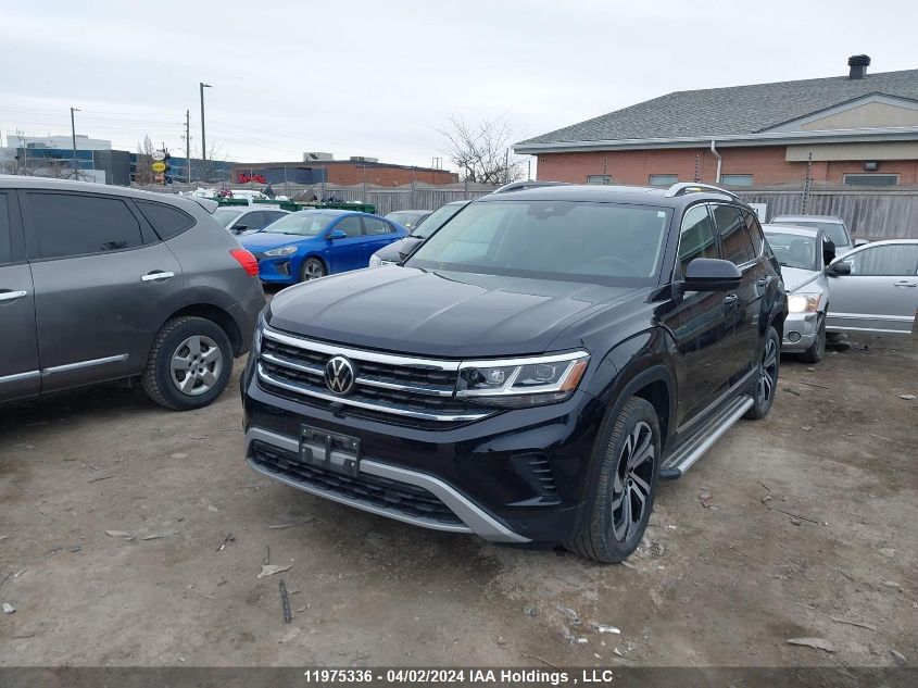 2021 Volkswagen Atlas Sel Premium VIN: 1V2TR2CA6MC594843 Lot: 11975336