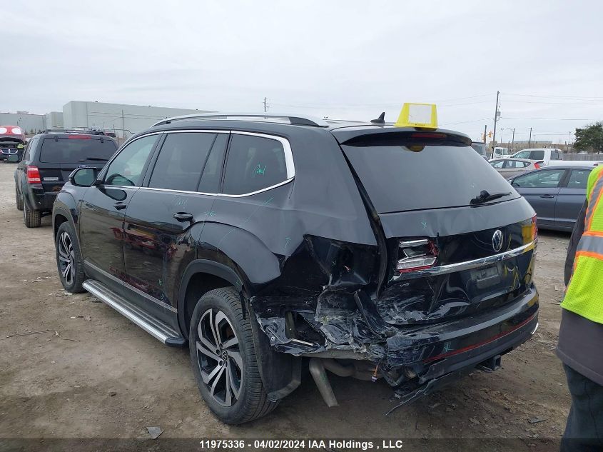 2021 Volkswagen Atlas Sel Premium VIN: 1V2TR2CA6MC594843 Lot: 11975336