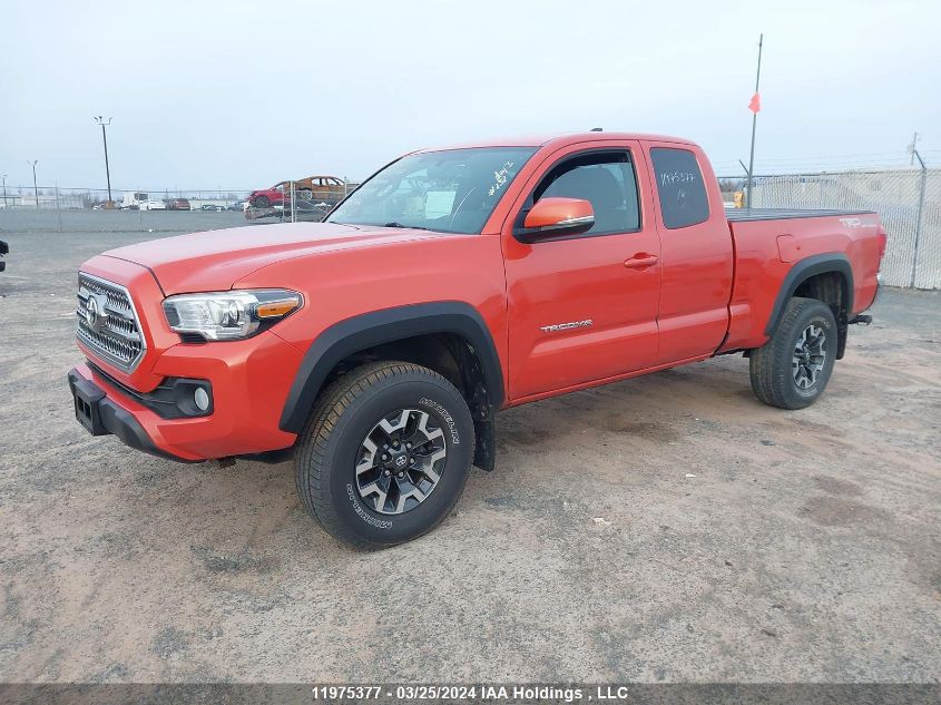 2016 Toyota Tacoma Access Cab/Sr5/Trd Spt/Or VIN: 00000000000T99250 Lot: 11975377