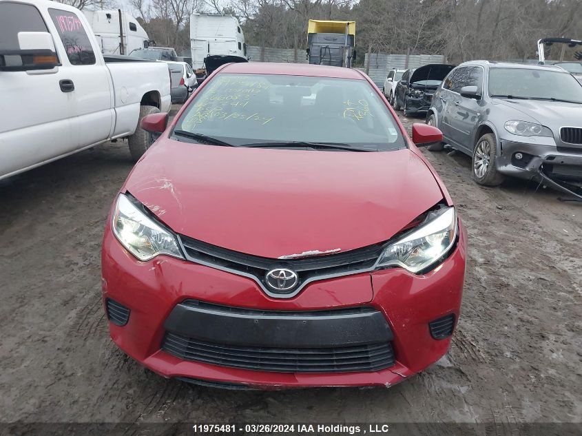 2016 Toyota Corolla L/Le/Le Pls/Prm/S/S Pls VIN: 2T1BURHE6GC566083 Lot: 11975481