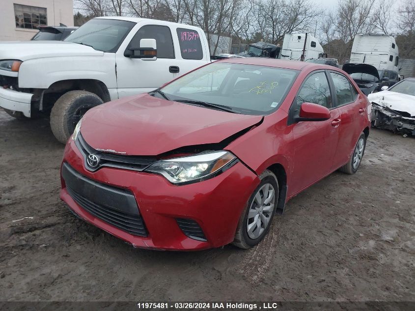 2016 Toyota Corolla L/Le/Le Pls/Prm/S/S Pls VIN: 2T1BURHE6GC566083 Lot: 11975481