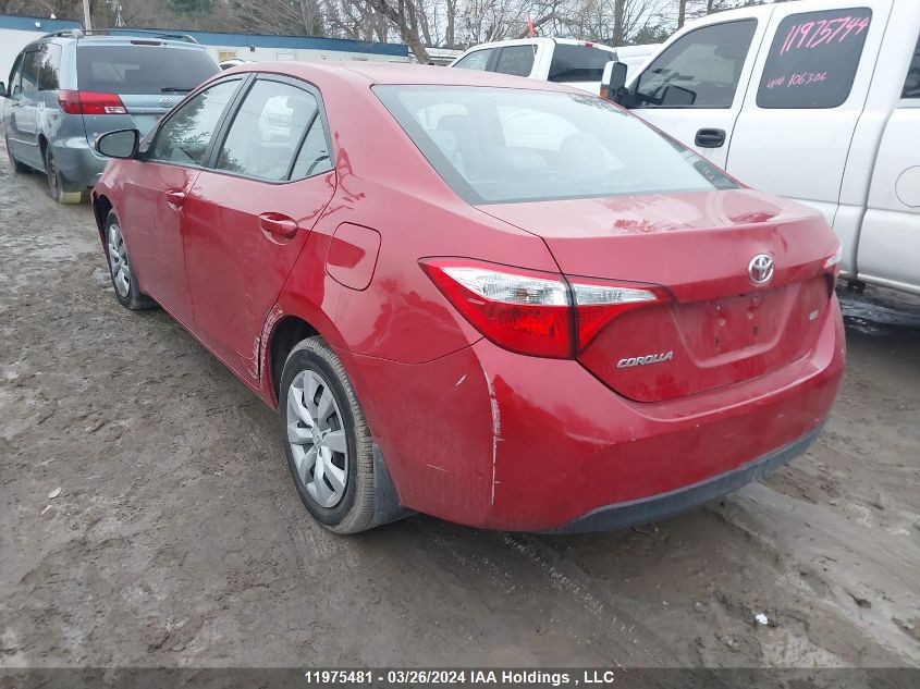 2016 Toyota Corolla L/Le/Le Pls/Prm/S/S Pls VIN: 2T1BURHE6GC566083 Lot: 11975481