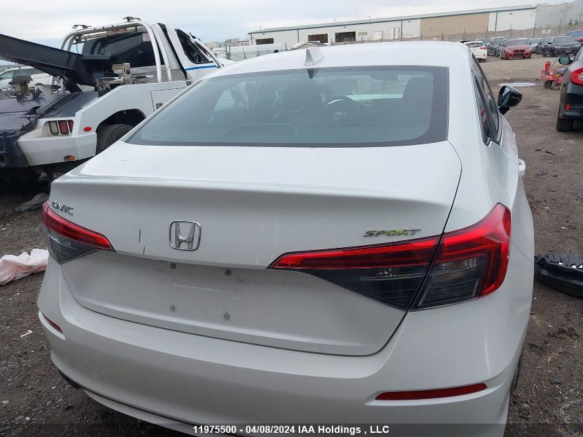 2022 Honda Civic Sedan VIN: 2HGFE2F50NH114031 Lot: 11975500