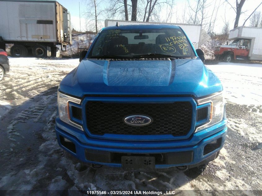 2020 Ford F150 Supercrew VIN: 1FTEW1EP3LFC75993 Lot: 39240603