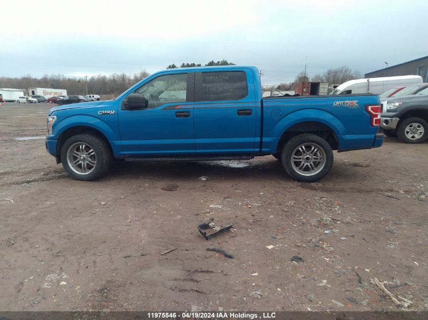 2020 Ford F150 Supercrew VIN: 1FTEW1EP3LFC75993 Lot: 39240603