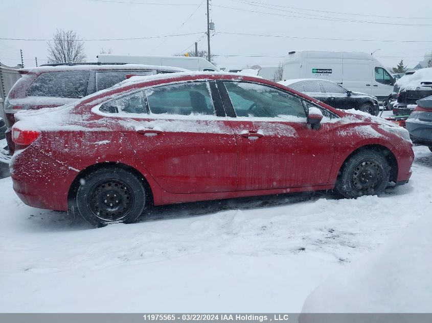 2017 Chevrolet Cruze Lt VIN: 3G1BE5SM1HS538730 Lot: 11975565