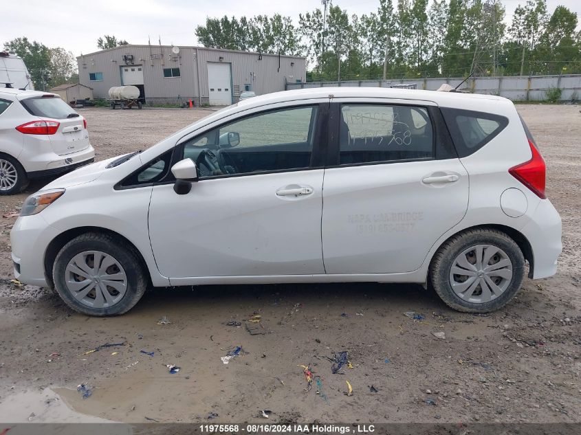 2019 Nissan Versa Note S/Sr/Sv VIN: 3N1CE2CP4KL356267 Lot: 11975568