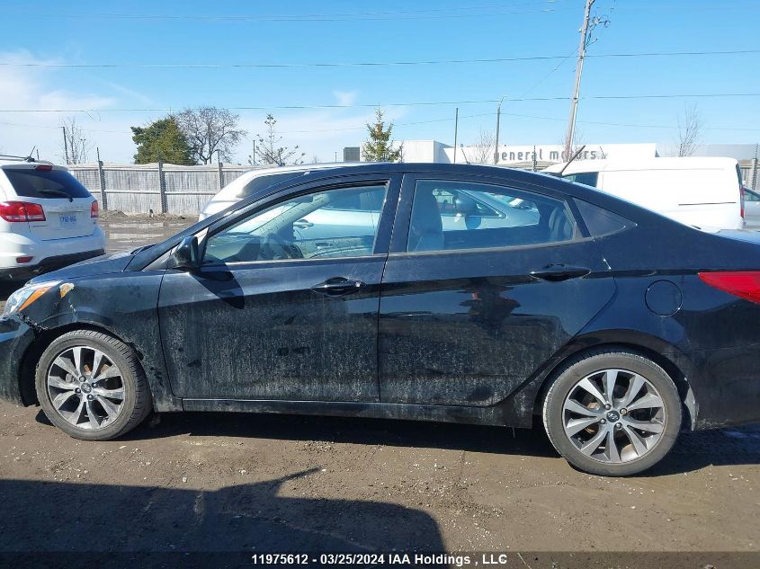 2017 Hyundai Accent Se VIN: KMHCT4AE6HU320087 Lot: 11975612