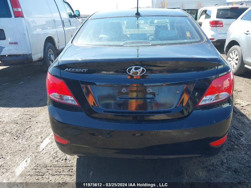 2017 Hyundai Accent Se VIN: KMHCT4AE6HU320087 Lot: 11975612