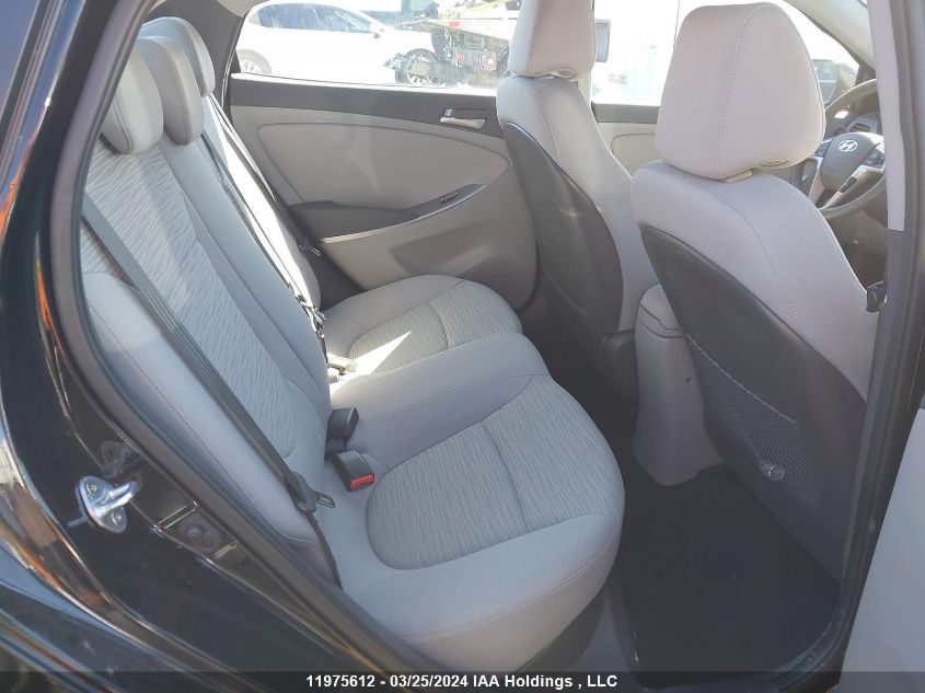 2017 Hyundai Accent Se VIN: KMHCT4AE6HU320087 Lot: 11975612