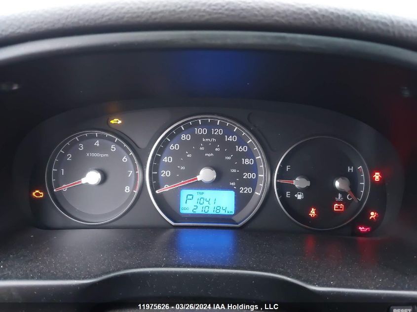 2011 Hyundai Santa Fe Gls VIN: 5XYZG4AG4BG088781 Lot: 39240688