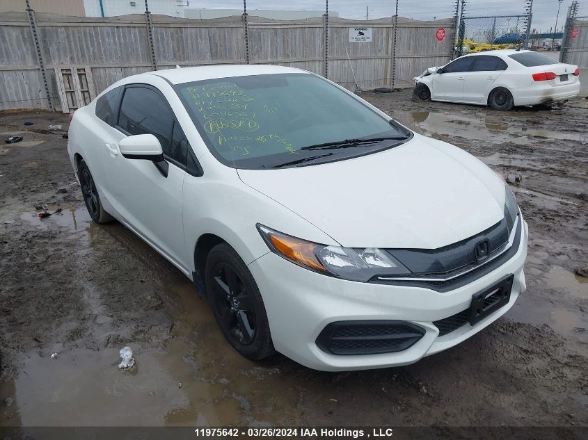 2014 Honda Civic Lx VIN: 2HGFG3B43EH000554 Lot: 11975642