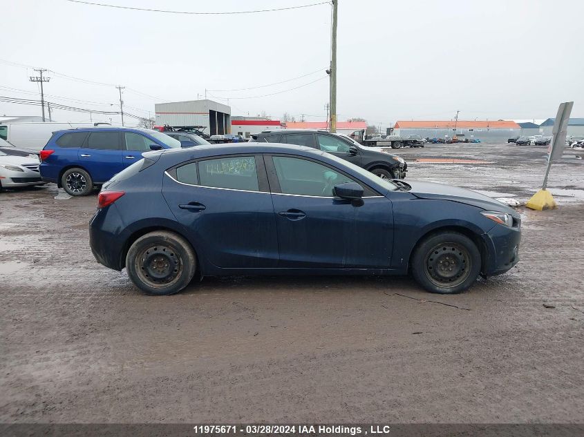 2015 Mazda Mazda3 VIN: JM1BM1M39F1221591 Lot: 11975671