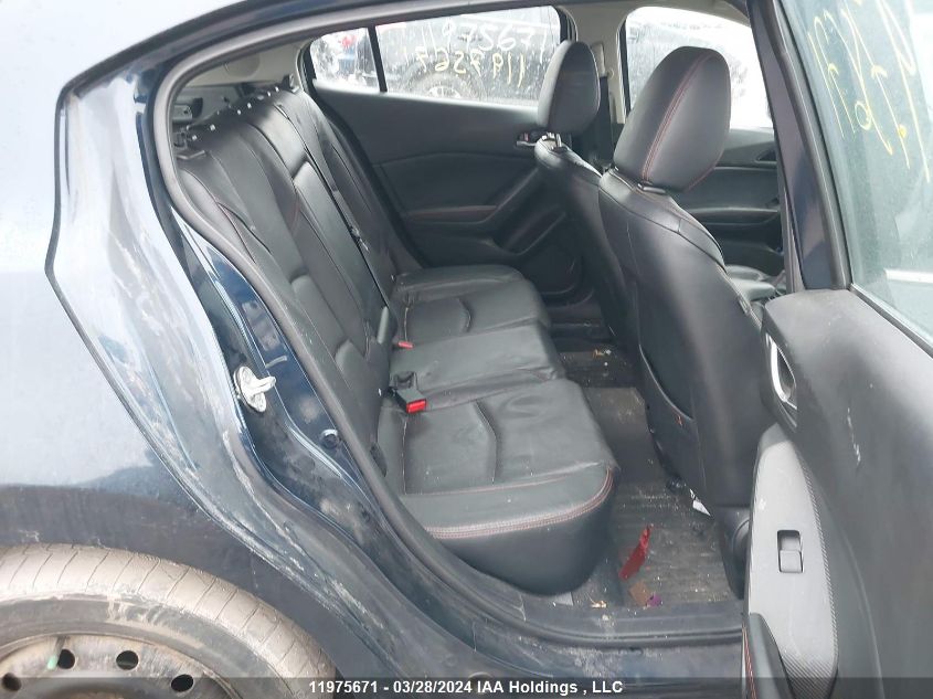 2015 Mazda Mazda3 VIN: JM1BM1M39F1221591 Lot: 11975671