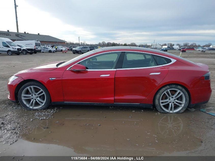 2015 Tesla Model S 85D VIN: 5YJSA1H20FFP75023 Lot: 11975684